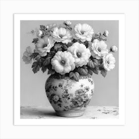 Flowers In A Vase Art Print