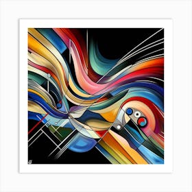 Abstract Painting 1 Art Print