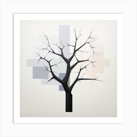 Abstract Tree 2 Art Print