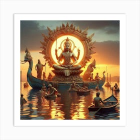 Hindu God Art Print