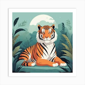 Default Tiger Doesnt Lose Sleep Animal Art Print 0 Art Print