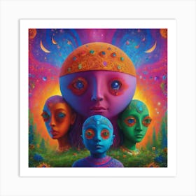 Psychedelia Art Print