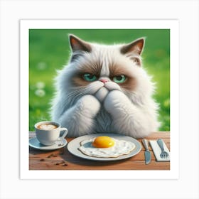 Grumpy Cat 1 Art Print