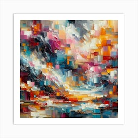 Abstract Painting 118 Art Print