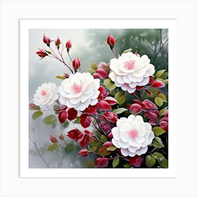 Floral Art Art Print