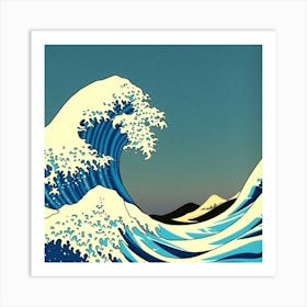 Great Wave Off Kanagawa 2 Art Print