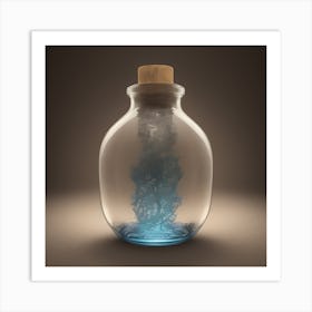 Bottled up Emotions Art Print