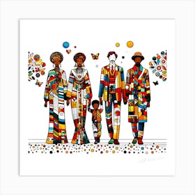 Family Unity - Family Affair Art Print