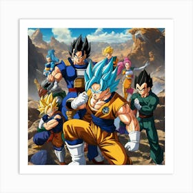 Dragon Ball Super 47 Art Print