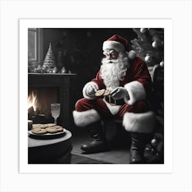 Santa Claus Art Print