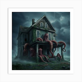 Haunted House 8 Art Print