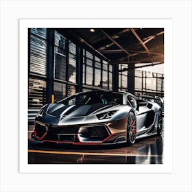 Lamborghini Huracan 6 Art Print