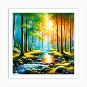 Forest 3 Art Print