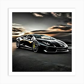 Lamborghini 83 Art Print