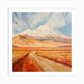 Road To The Mountains 4 Art Print