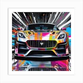 Corvette Stingray Art Print