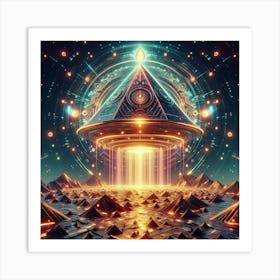 Ufo tufo Art Print