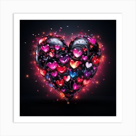 Love Neon (15) Art Print