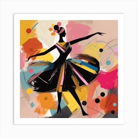 Ballerina 6 Art Print