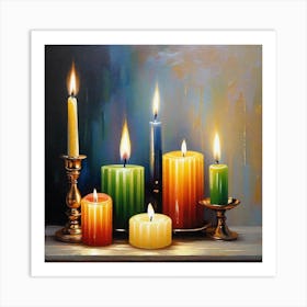 Candlelight 1 Art Print