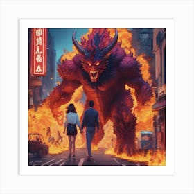 Demon King Art Print