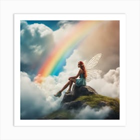 Fairy In The Sky Art Print