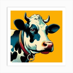 Pop Cow 1 Art Print