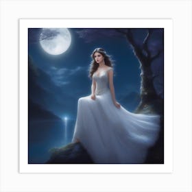 Full Moon 1 Art Print