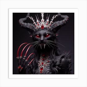 Demon Woman Art Print