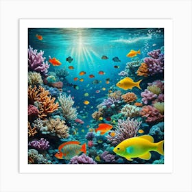 Coral Reef 2 Art Print