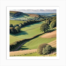 Rolling Hills Art Print