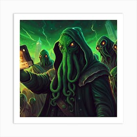 Cthulhu 1 Art Print