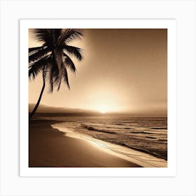 Hawaiian Sunset 5 Art Print