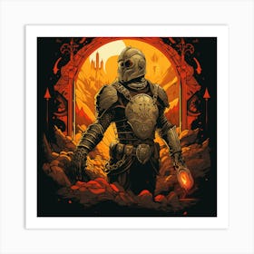 Tavern Of Fire Art Print