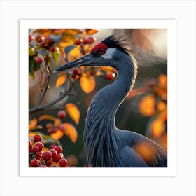 Heron 1 Art Print