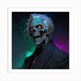 Skeleton Art Print