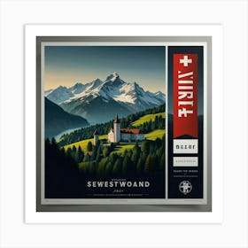 Switzerland 1 Art Print