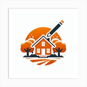 House LOGO 1 Art Print