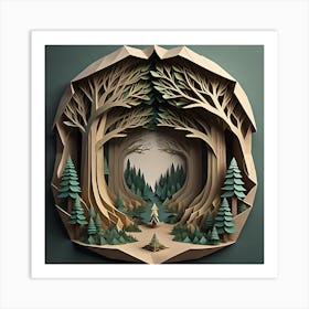 Trees Guidance Art Print