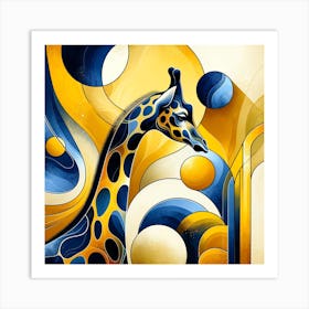 Giraffe 01 Art Print