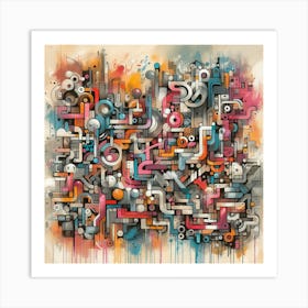 Abstract Abstract Painting Art Print