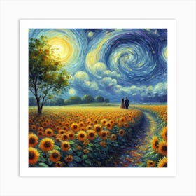 Starry Night Art Print