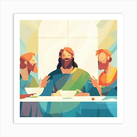 Last Supper 1 Art Print