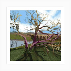 Hewenden Viaduct No.2 Art Print