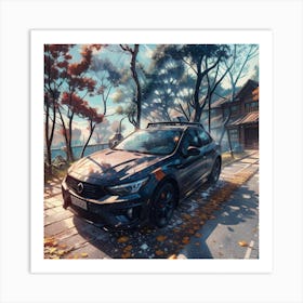 Subaru Art Print