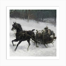 Sleigh 45 1 Art Print