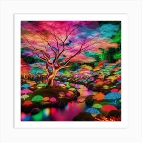 Azuma Tree Art Print