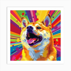 Shiba Inu 1 Art Print