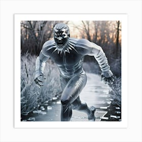 Ice Man 1 Art Print