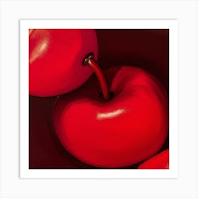 Red Apples Art Print